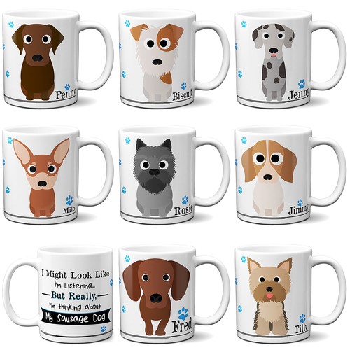 Personalised dog mug funny - dog,