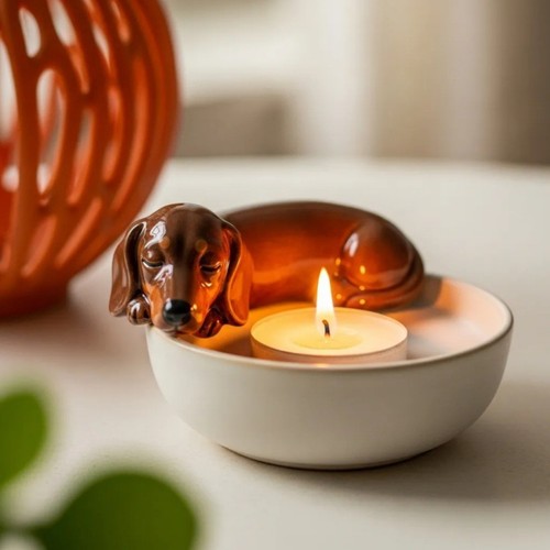 Resin pug dog - resin,