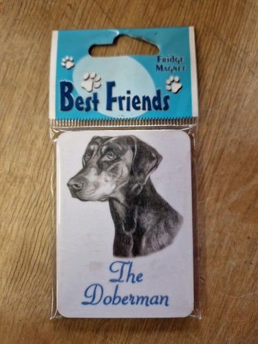 Doberman magnet dobermans - magnet,