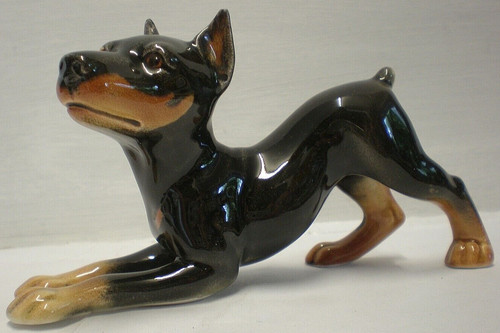 Vintage goebel doberman - vintage,