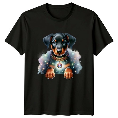 Cute doberman pinscher - doberman, puppy