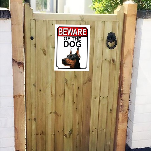 Beware the dog doberman - beware,