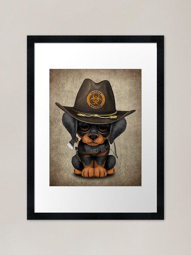 Cute doberman puppy zombie - doberman,