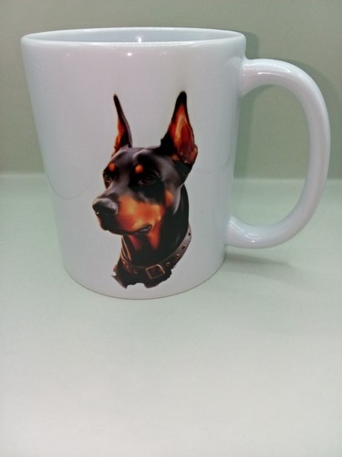 Lovely doberman dog mug - doberman, 11oz