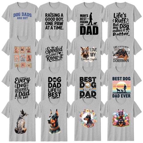 Novelty dog shirt doberman - novelty,